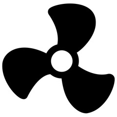 
Icon of part of a ship depicting propeller
