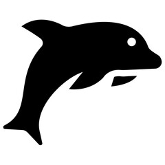 
Icon of a sea animal depicting fish
