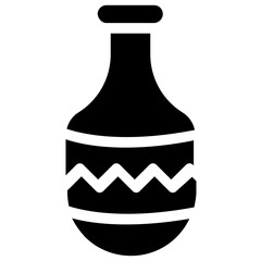 
Vase made of mud and ceramic known as ceramic vessel
