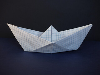 toy paper boat