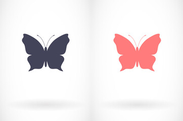 Butterfly. Universal Vector icon for web and mobile application. Vector icon illustration on a white background Vector icon . Editable Thin line.