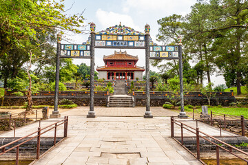 Vietnam, Hu&eacute;, Tombe van Minh Mang.Lăng Minh Mạng (Hiếu Lăng)