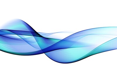 Color light blue abstract waves design