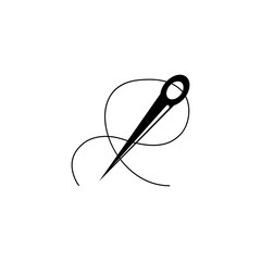 sewing needle logo