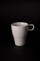 cup on black