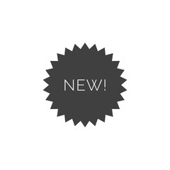 ''New!'' Word Illustration Lettering