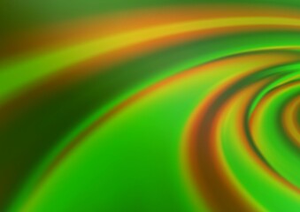 Light Green vector blurred background.