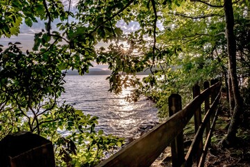Scenery around lake jocasse gorge