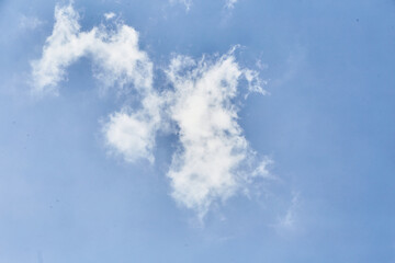 blue sky with clouds