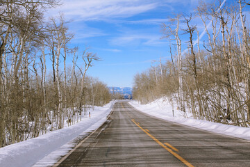 Obraz premium Highway 12 , A Journey Through Time Scenic Byway, Utah State Route 12 