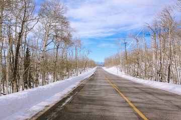Obraz premium Highway 12 , A Journey Through Time Scenic Byway, Utah State Route 12 