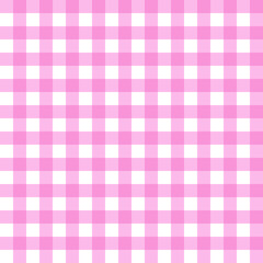 Gingham pattern. Texture for backgrounds, plaid, clothes, paper, dresses, shirt, blankets, Red color EPS Vector