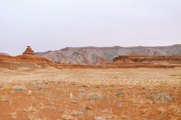 Winter in Monument Valley, Arizona, Utah	