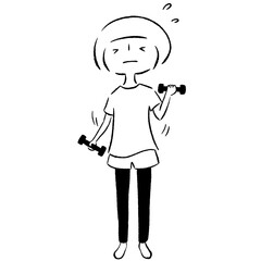 おうち時間　筋トレ