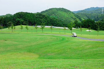 Obraz premium ゴルフ場