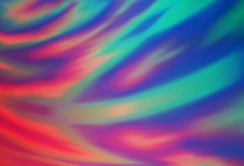 Light Blue, Red vector abstract blurred background.