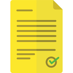 file folder with document