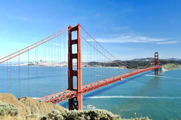 World Famous Golden Gate Bridge, California-USA