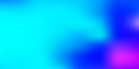 Light pink, blue vector blur texture.