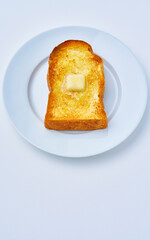 トースト　バター　とろける