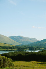 Beautiful landscape in Scotland