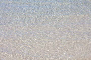 texture of sea on the beach