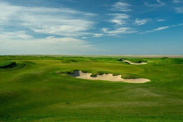 Links Golf Course along the lake