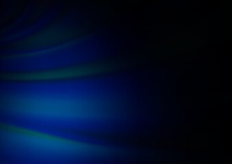 Fototapeta premium Dark BLUE vector blurred bright pattern.