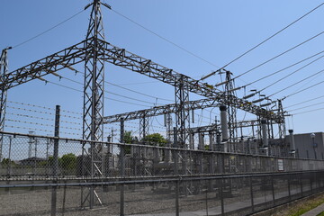 屋外変電設備