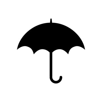 recommend clip art: Umbrella icon vector symbol illustration