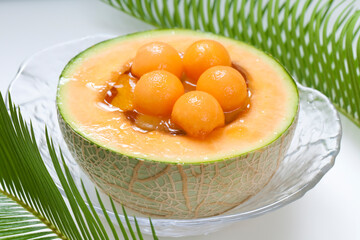 メロンデザート