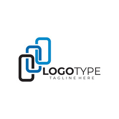 link logo icon vector isolated