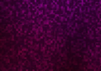 Dark Purple vector backdrop with rectangles, squares.