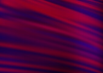 Fototapeta premium Dark Purple vector blurred and colored background.