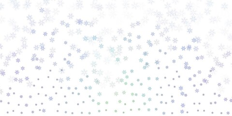 Light multicolor vector abstract texture with leaves.