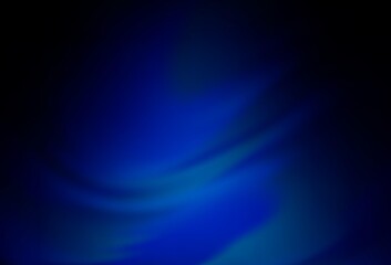 Dark BLUE vector blurred bright pattern.