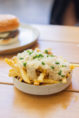 French fries with cheese and gravy