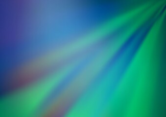 Light BLUE vector blurred bright background.