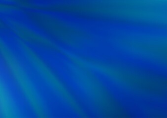 Dark BLUE vector blurred and colored template.