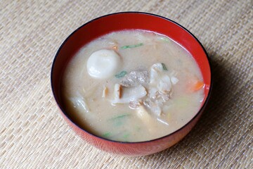 豚汁　日本食