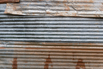 Rusty galvanized background