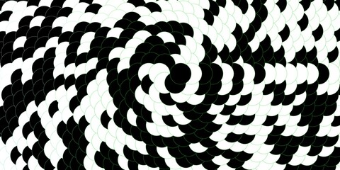 Dark Green vector background with spots.