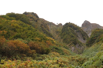 雨飾山荒菅沢より望む１