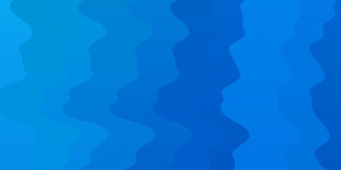 Light BLUE vector texture with curves.