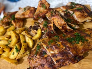 grilled chicken wings