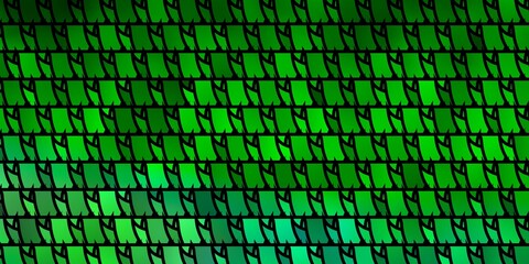 Light Green vector texture with triangular style.