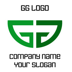 GG Initial Logo for company and individual names