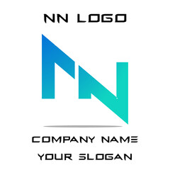 NN Initial Logo for company and individual names