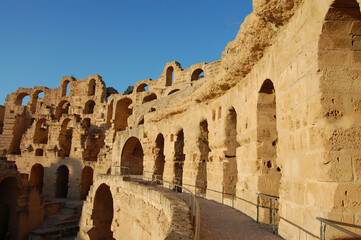 old arab building in the african desert