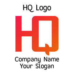 HQ Initial Logo for company and individual names